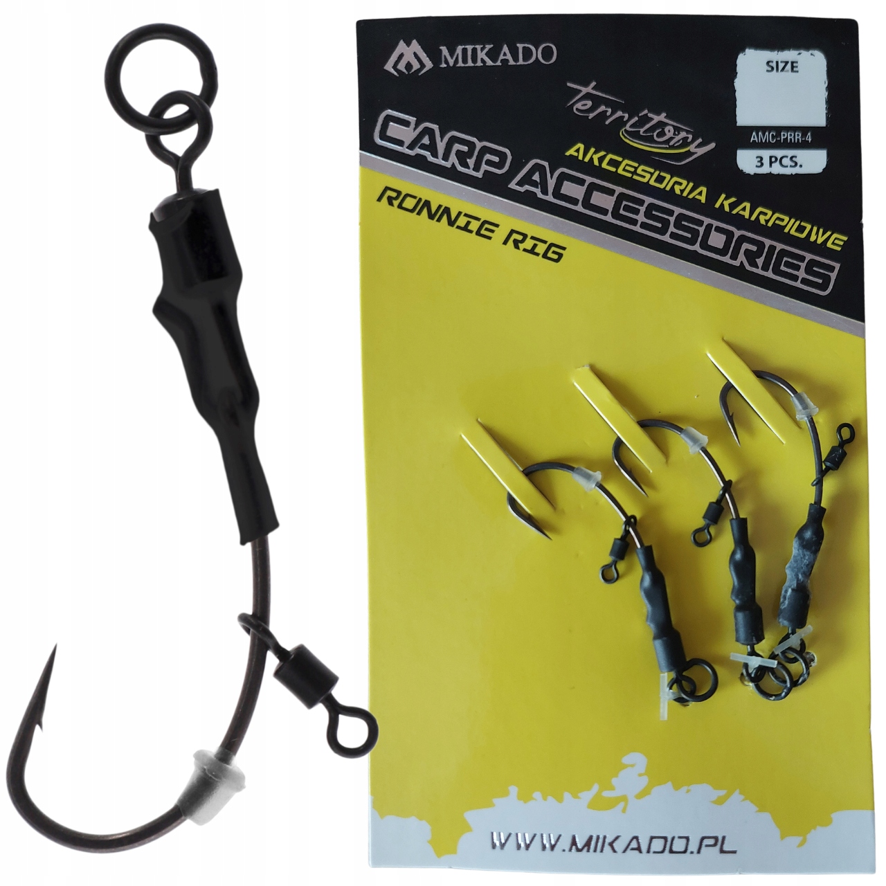 Mikado Przypon Karpiowy Ronnie Rig nr 4 3szt