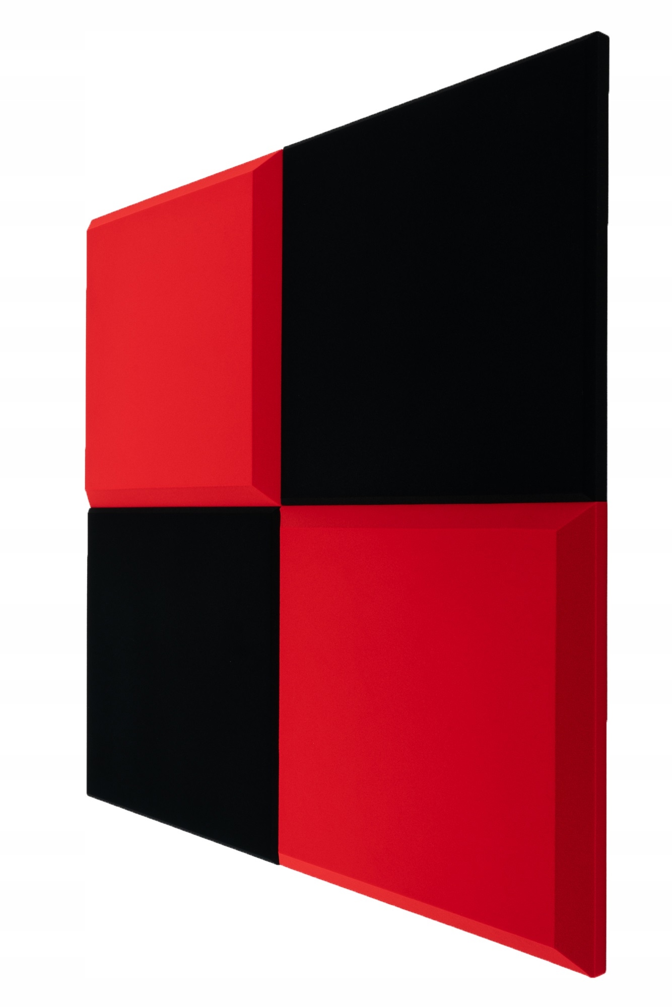 Zestaw paneli akustycznych 1x1m dekorowane pianki Samoprzylepne atesty