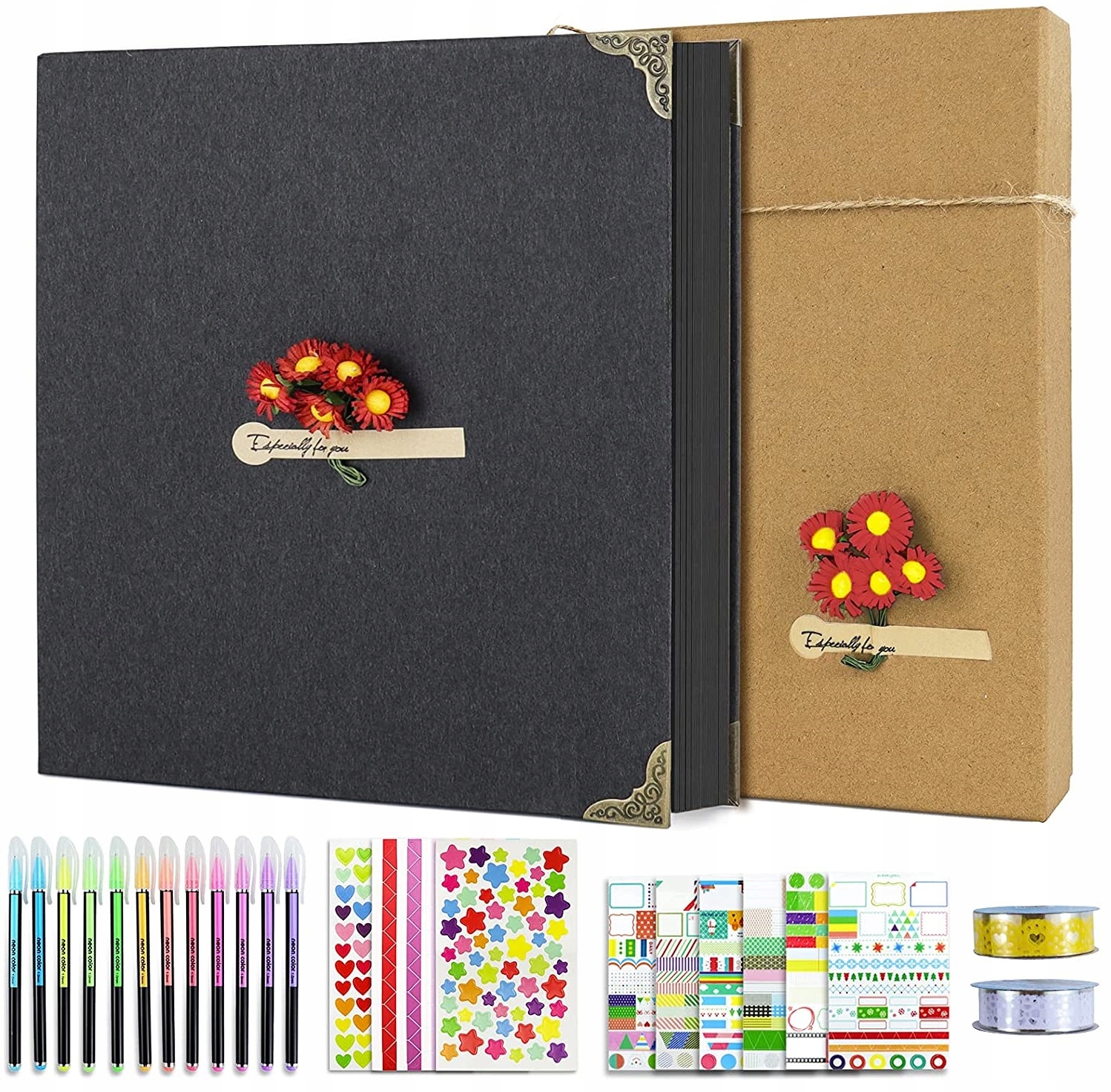 ALBUM NA ZDJĘCIA FOTO WKLEJANE SCRAPBOOKING ZESTAW Sklep, Opinie