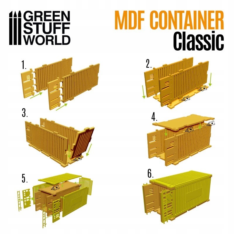 MDF Classic Shipping Container - kontener EAN (GTIN) 8436574508185