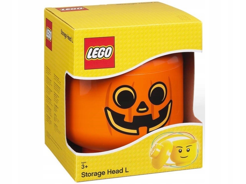 Lego Pudełko 40321729 Pojemnik głowa duża Dynia L