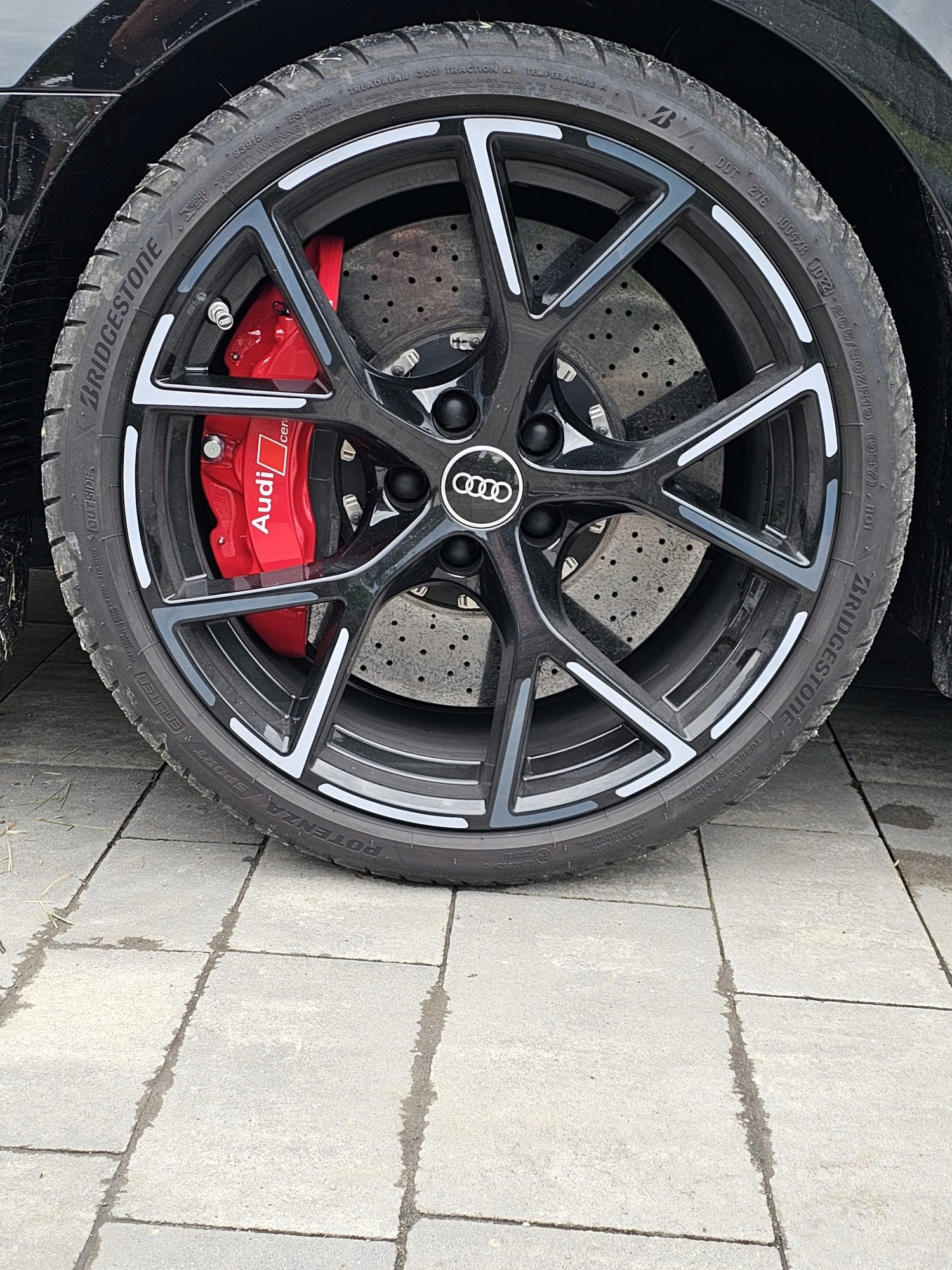 Tarcze ceramiczne SET Audi RS3 MQB 8Y 8V Golf VIII - galeria