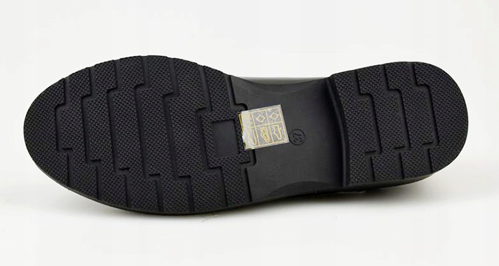 BARSKI Półbuty Mokasyny Czarne HY318 r. 37 Model HY318