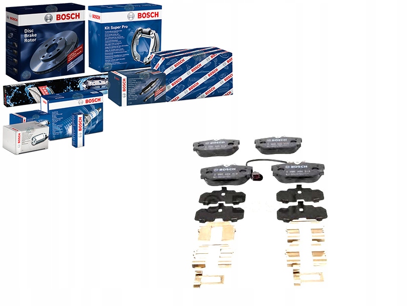 Brzdové Destičky Vw Zadní T4 90-97 S Bosc Senzorem