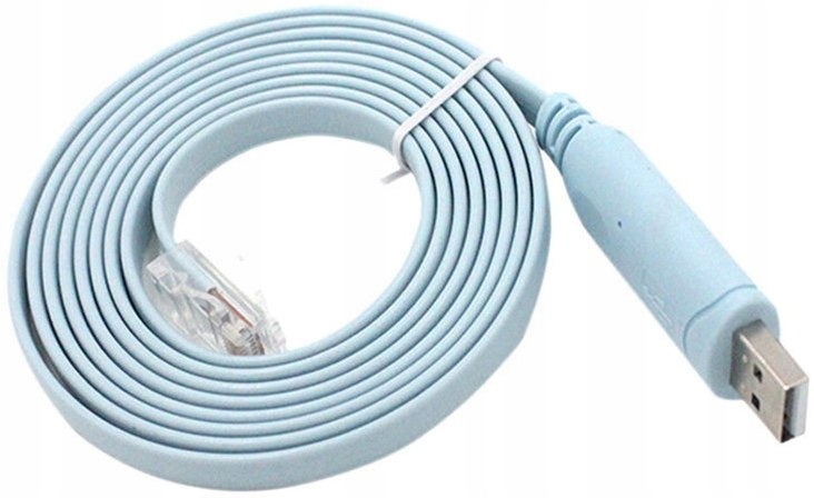 KABEL KONSOLOWY RS232 do RJ45 WIN10 CISCO TERMINAL Kod producenta K669