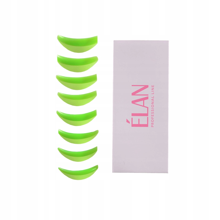 Silikonové válečky pro laminaci a lifting řas Elan Clasic 8 párů