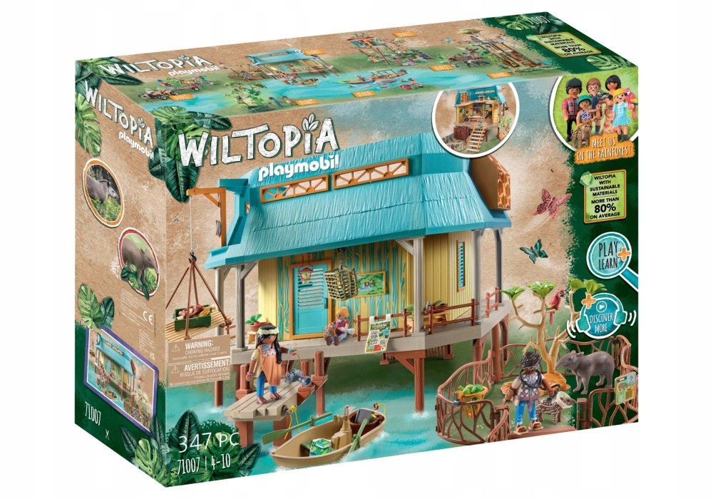 

Playmobil Wiltopia Ośrodek opieki nad zwierzętami