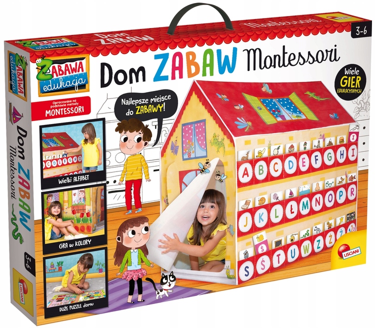 LISCIANI Domek Zabaw Montessori 304-PL88782 Namiot