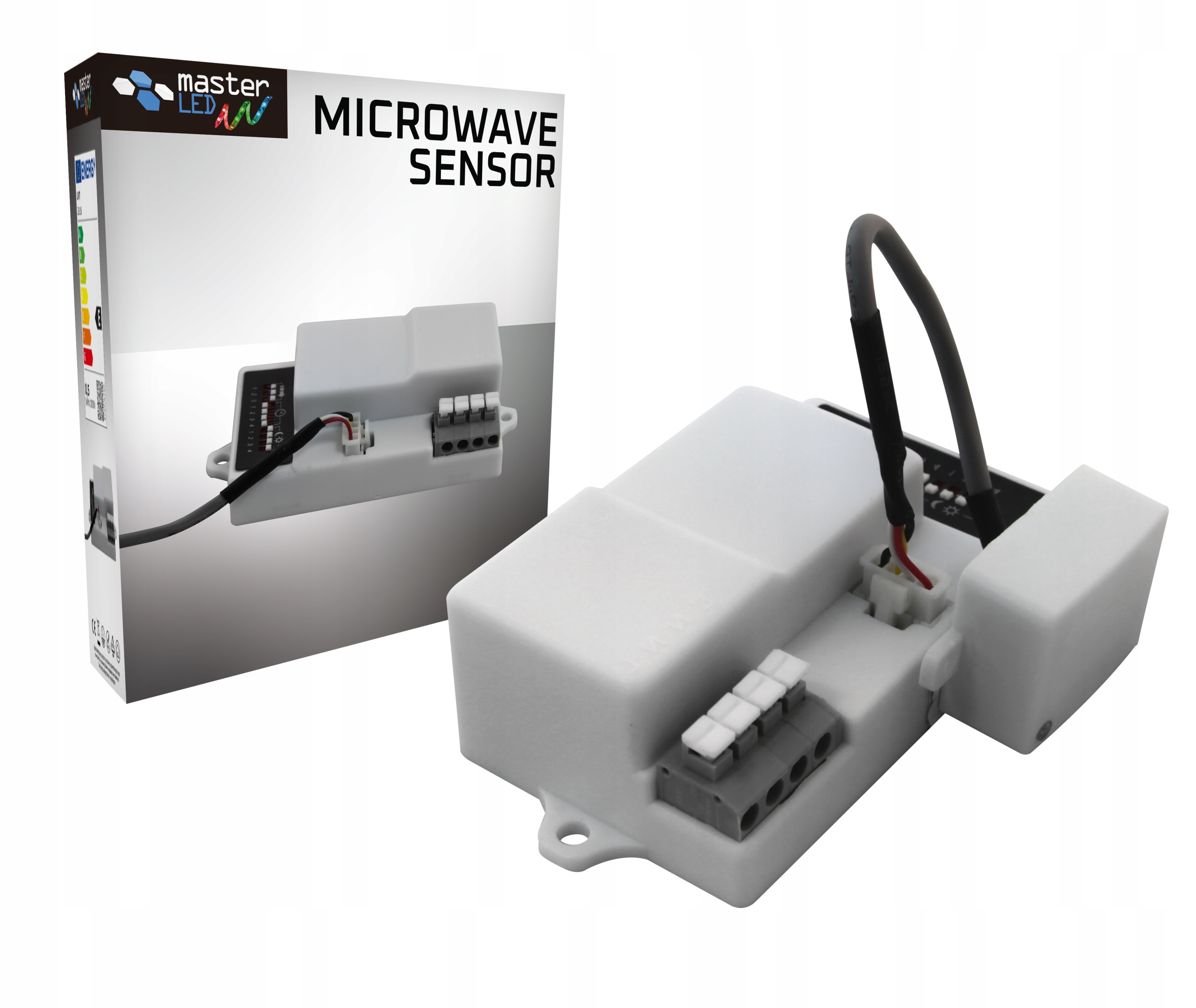 Czujnik RUCHU zmierzchu LED sensor MIKROFALOWY