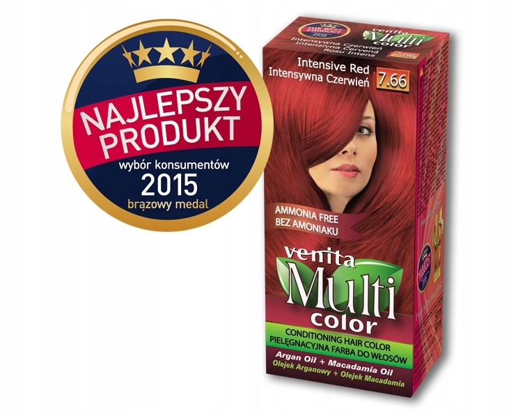 

Venita Multi Color bez amoniaku 7.66 Intens Czer