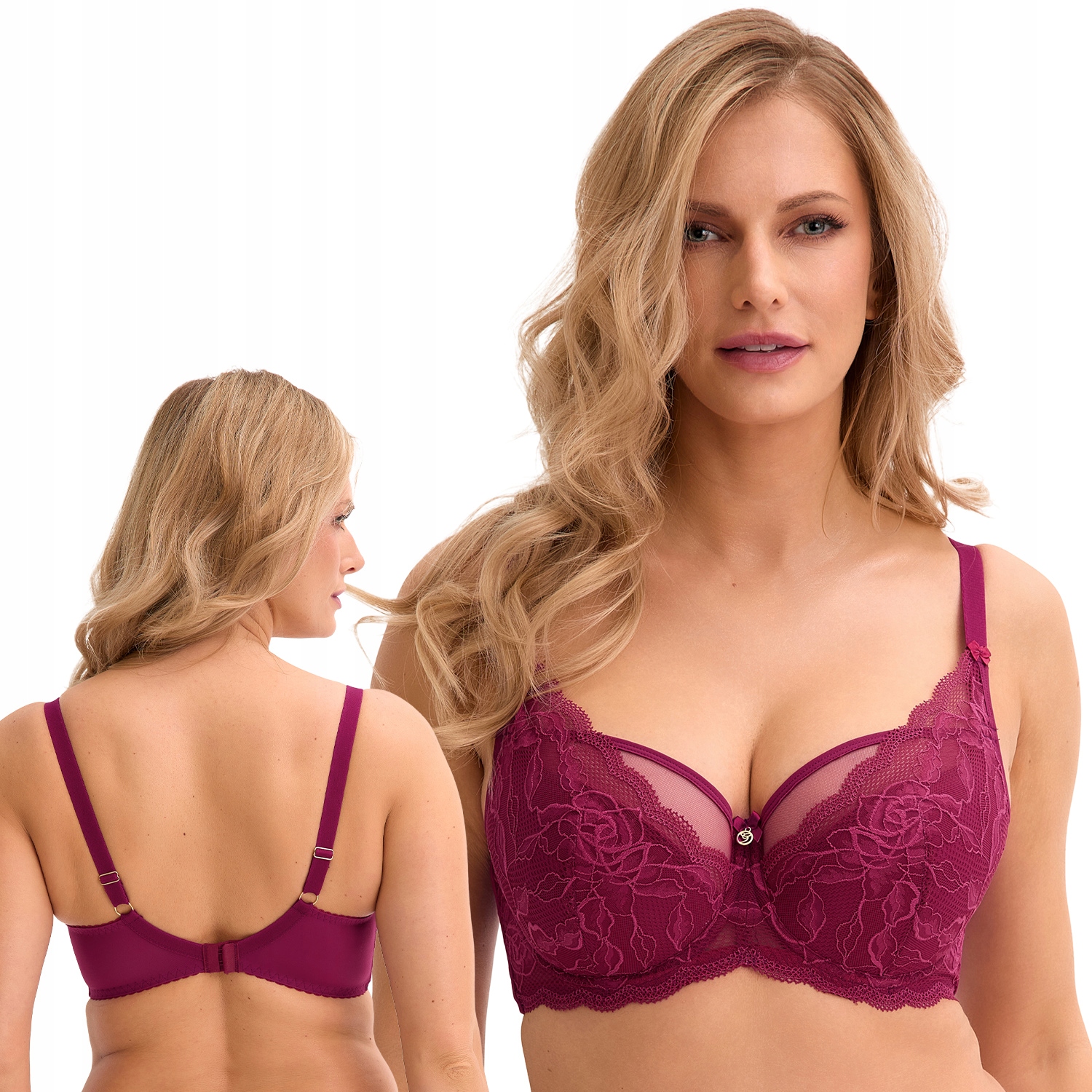 Gaia 931 Veronika chianti 70G Polovyztužená podprsenka