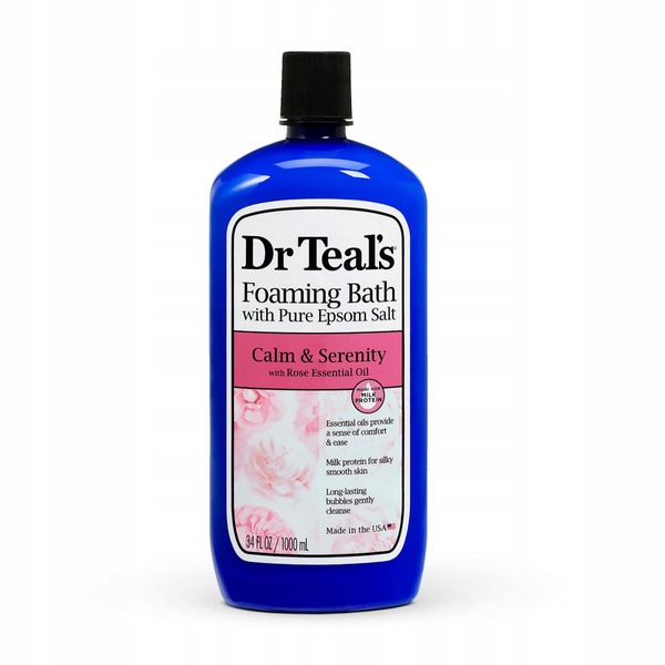 Dr Teal's Foaming Bath Pure Epom Salt 1000 ml.