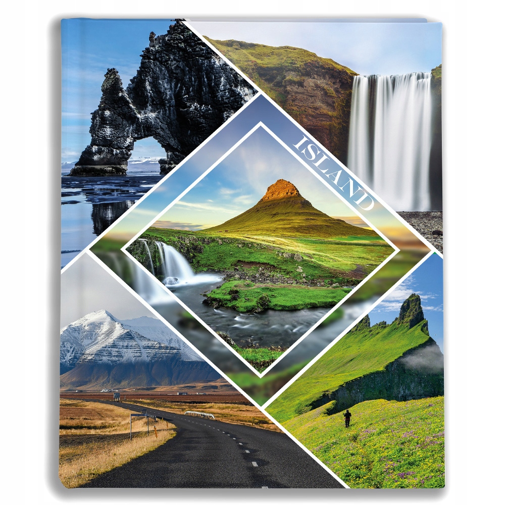 Fotoalbum, letní, Island, 10x15 pro 200 fotografiíí (649)
