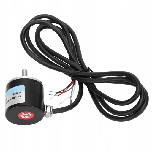 Enkoder AB 2-fazowy, przyrostowy enkoder z wałem pełnym, 5-24 V DC do PW