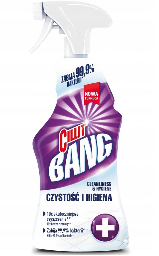 

Cillit Bang Turbo Wybielanie i Higiena Spray 750ml