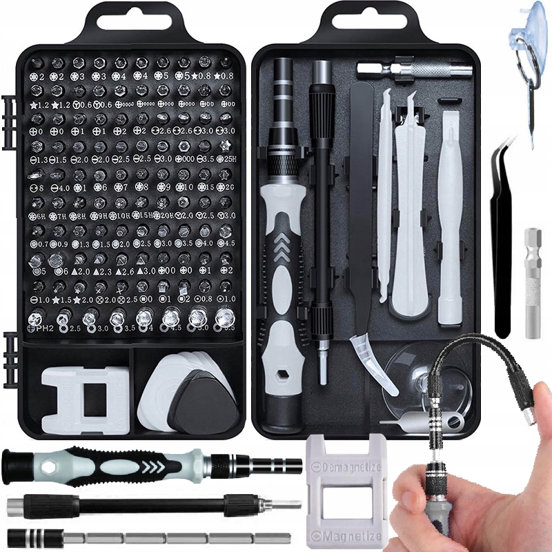 

Wkrętaki Precyzyjne bity Końcówki Imbus Torx 110+5