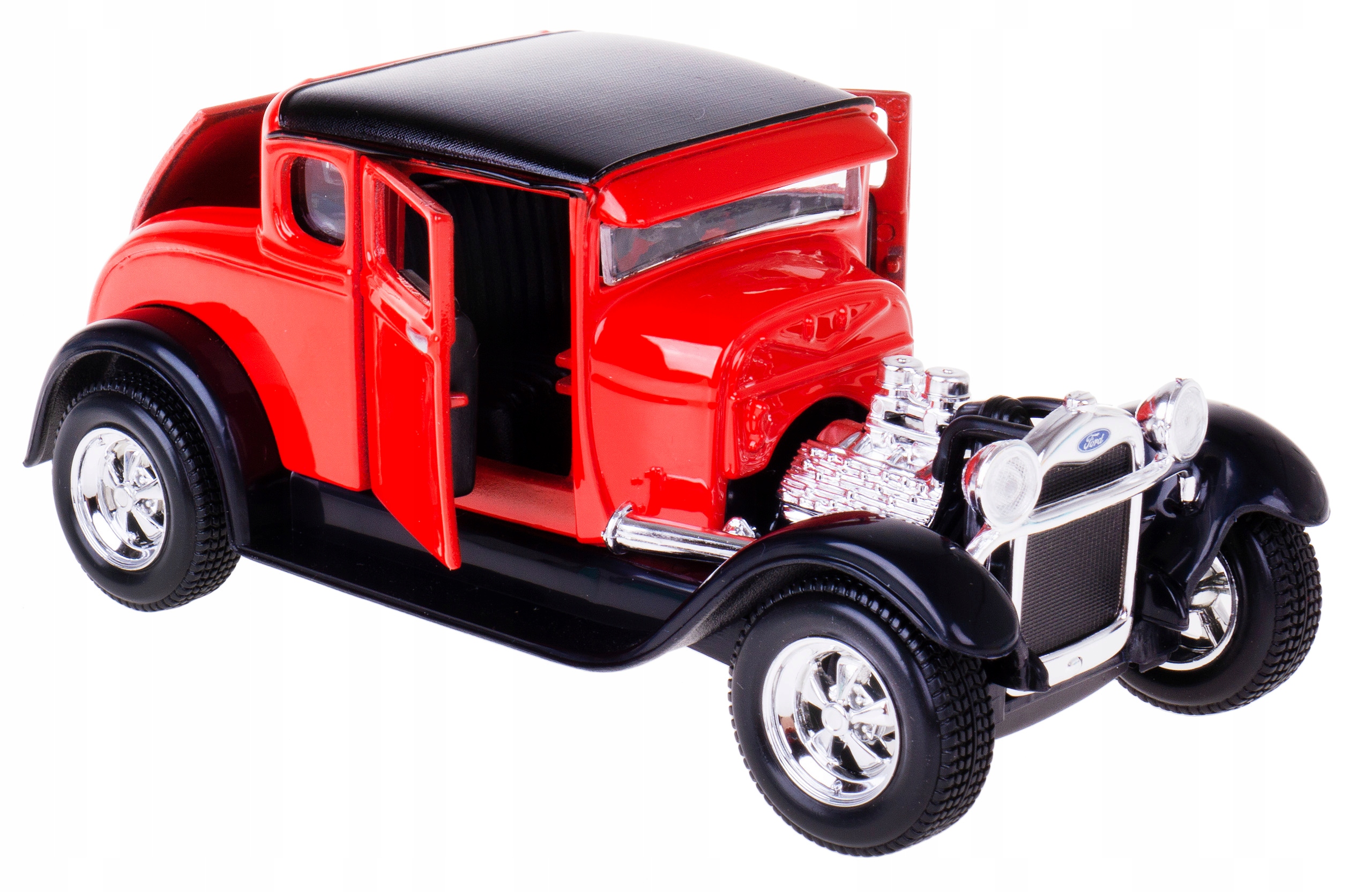 Ford Model A 1929 Roadster Model Maisto 1:24 Červená