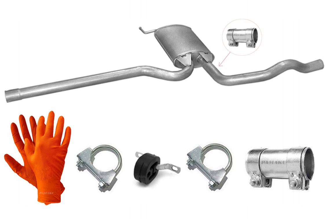 Vw Passat B5 1.6 1.9 D (1996-2000) Sedan Kombi Tlumič