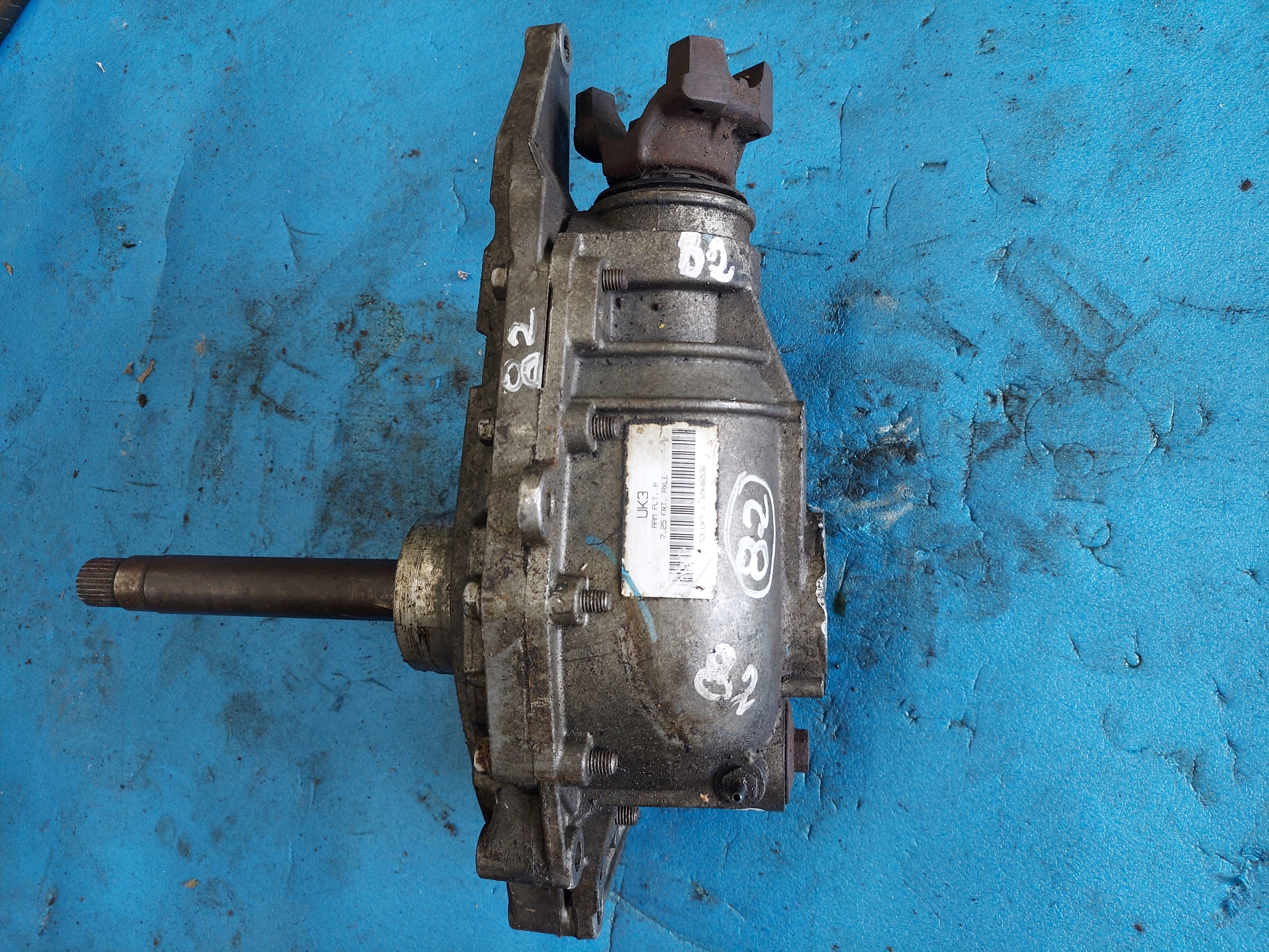 REDUKTOR Différentiel Différentiel TRAIBLAIZER V8 UK3 7.25 Avant