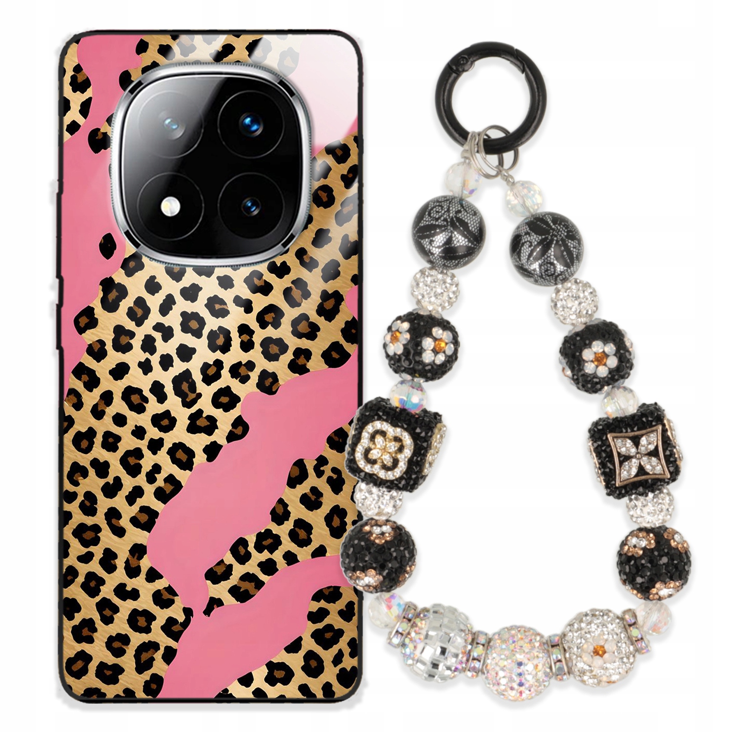 Puzdro Na Xiaomi Note 14 Pro Plus Glass Kľúčenka Štýlové Prémiové Puzdro