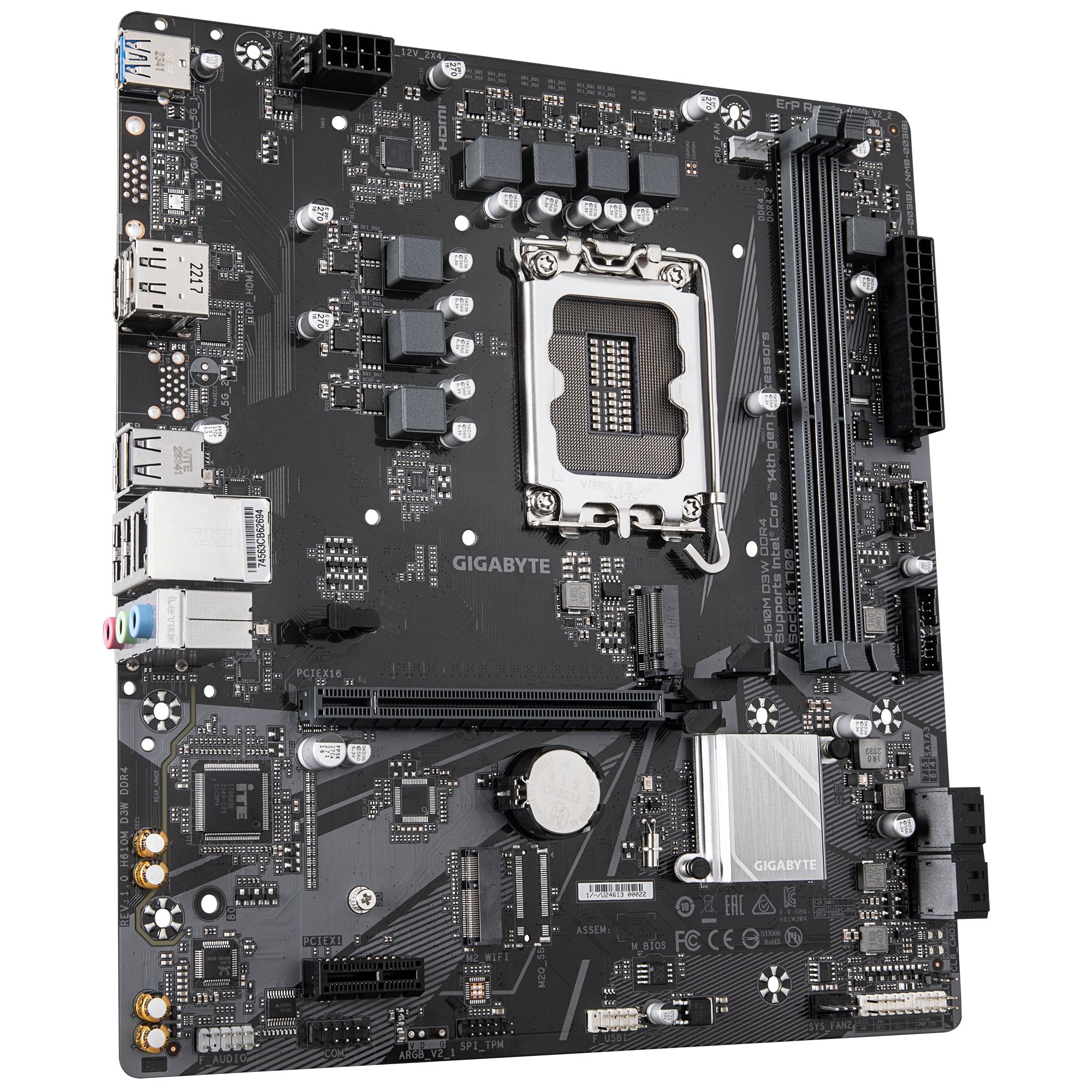 Płyta Główna Gigabyte H610M D3W DDR4 Micro Atx LGA1700