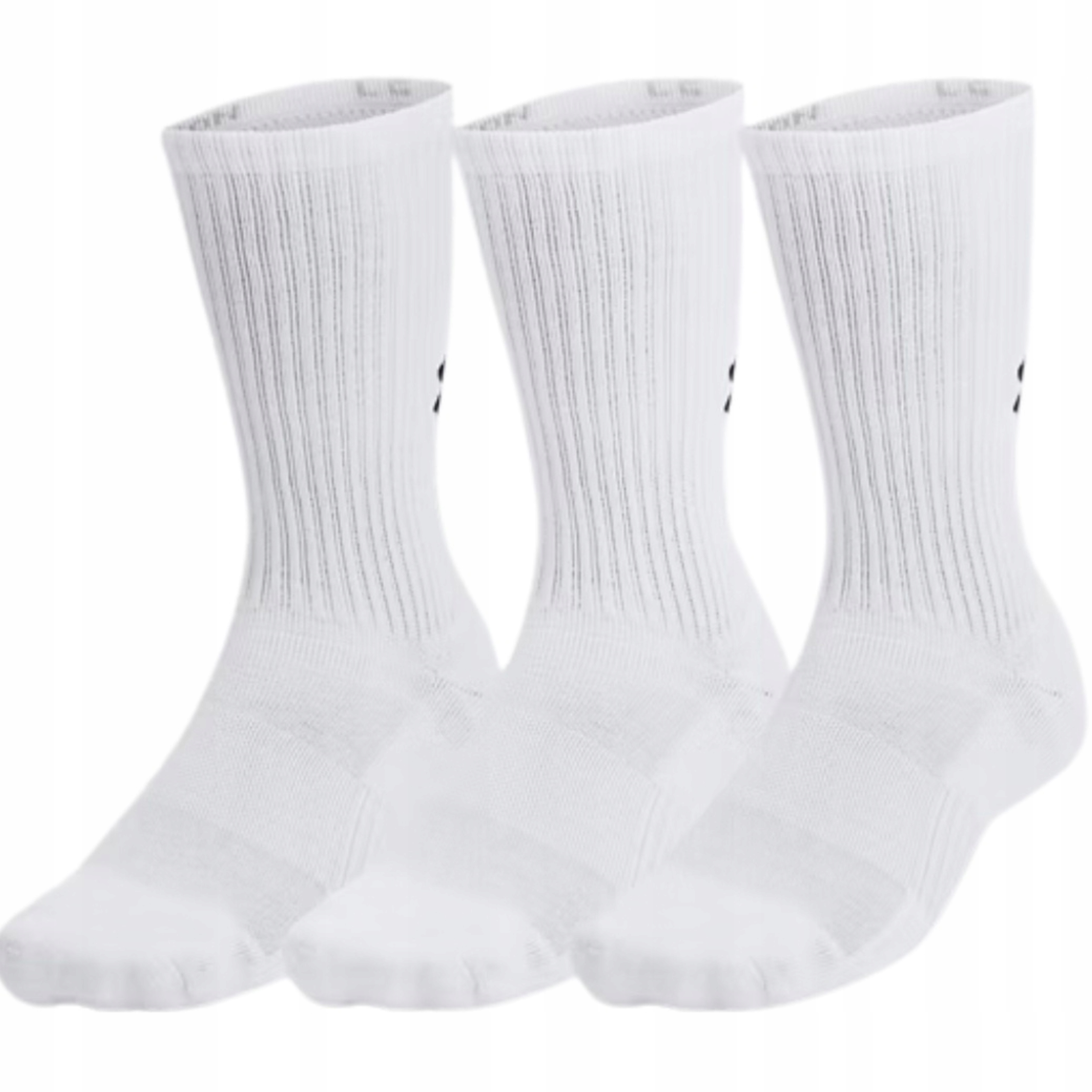 Długie Męskie Skarpetki Skarpety Bawełniane Under Armour 3PAK 42-47 L