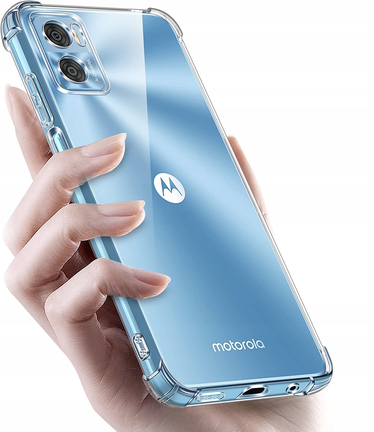 ETUI PANCERNE A-SHOCK DO MOTOROLA E22 E22i + SZKŁO Marka TeleProtector