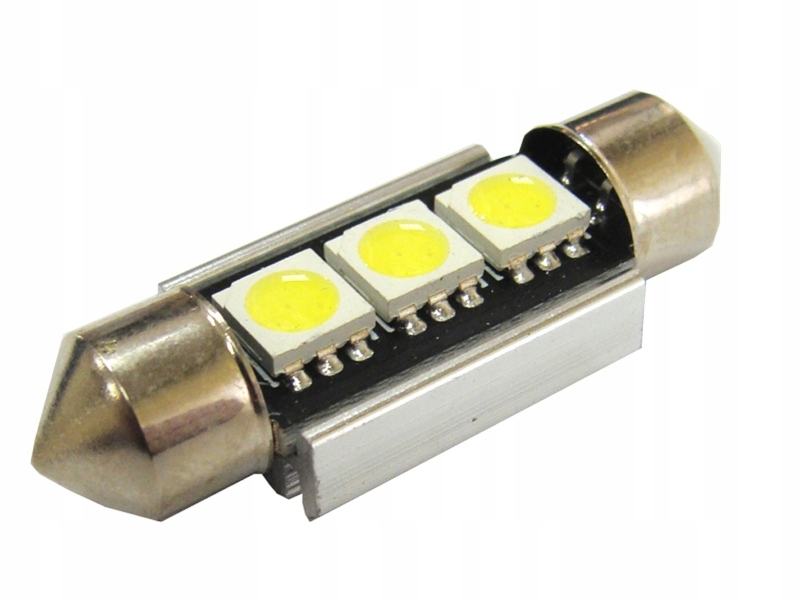

Żarówka Led C5W Barwa Zimna Biała Can Bus Canbus