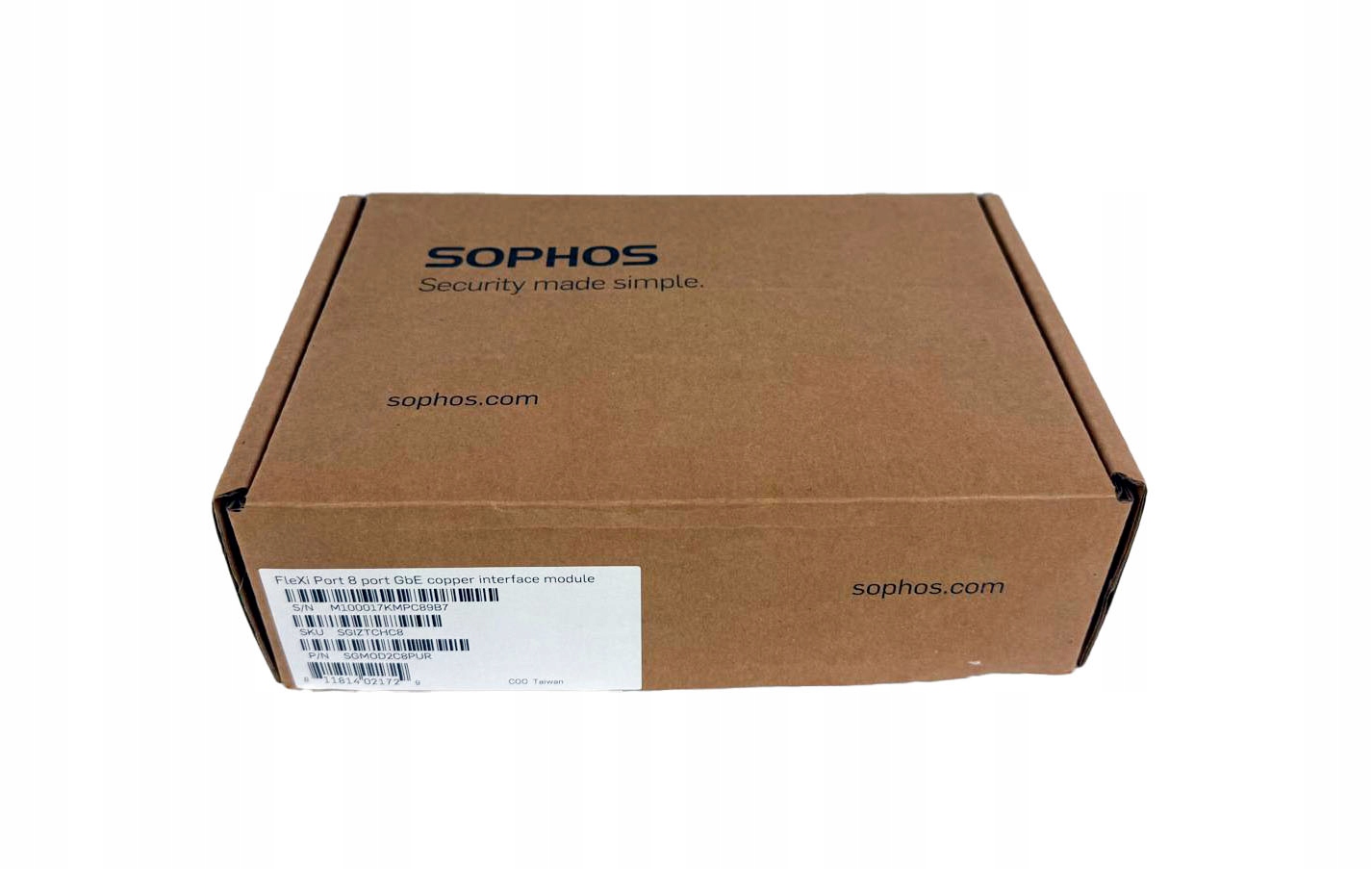 Sophos SGIZTCHC8 FleXi Port 8-Port Gbe copper interface modul pro všechny
