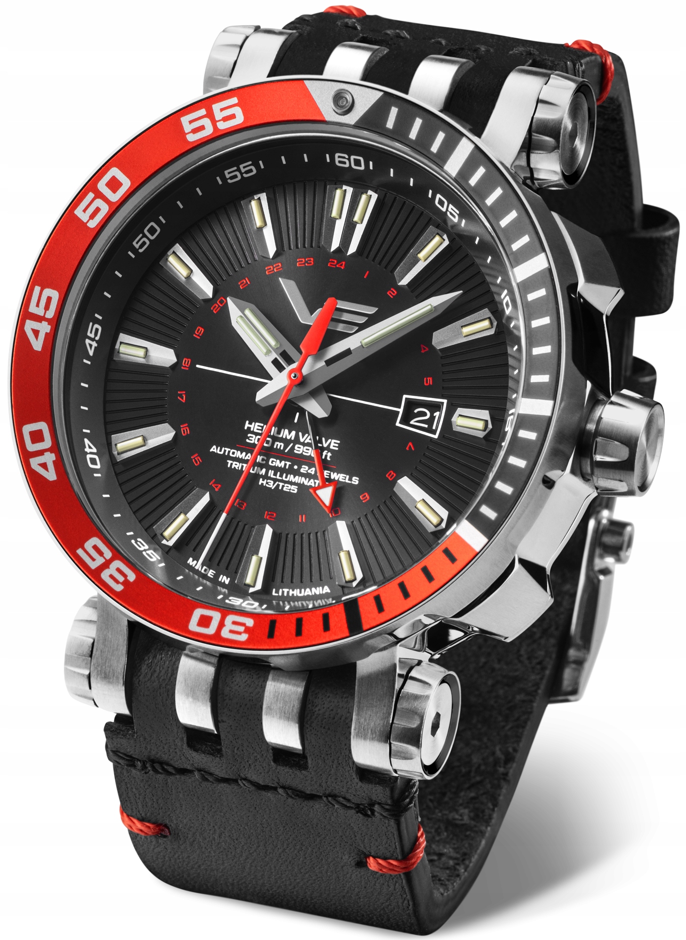 Nové originální hodinky Vostok Europe NH34-575A717 Energia Rocket Automatic