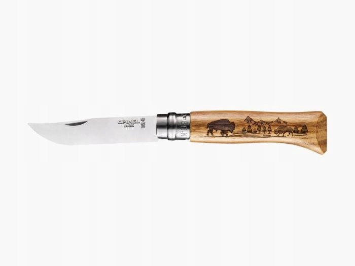 Opinel Nůž Animalia Oak Buffalo 08