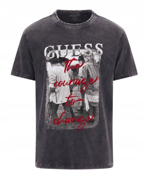 Guess Koszulka męska Doriano Cn Ss- S