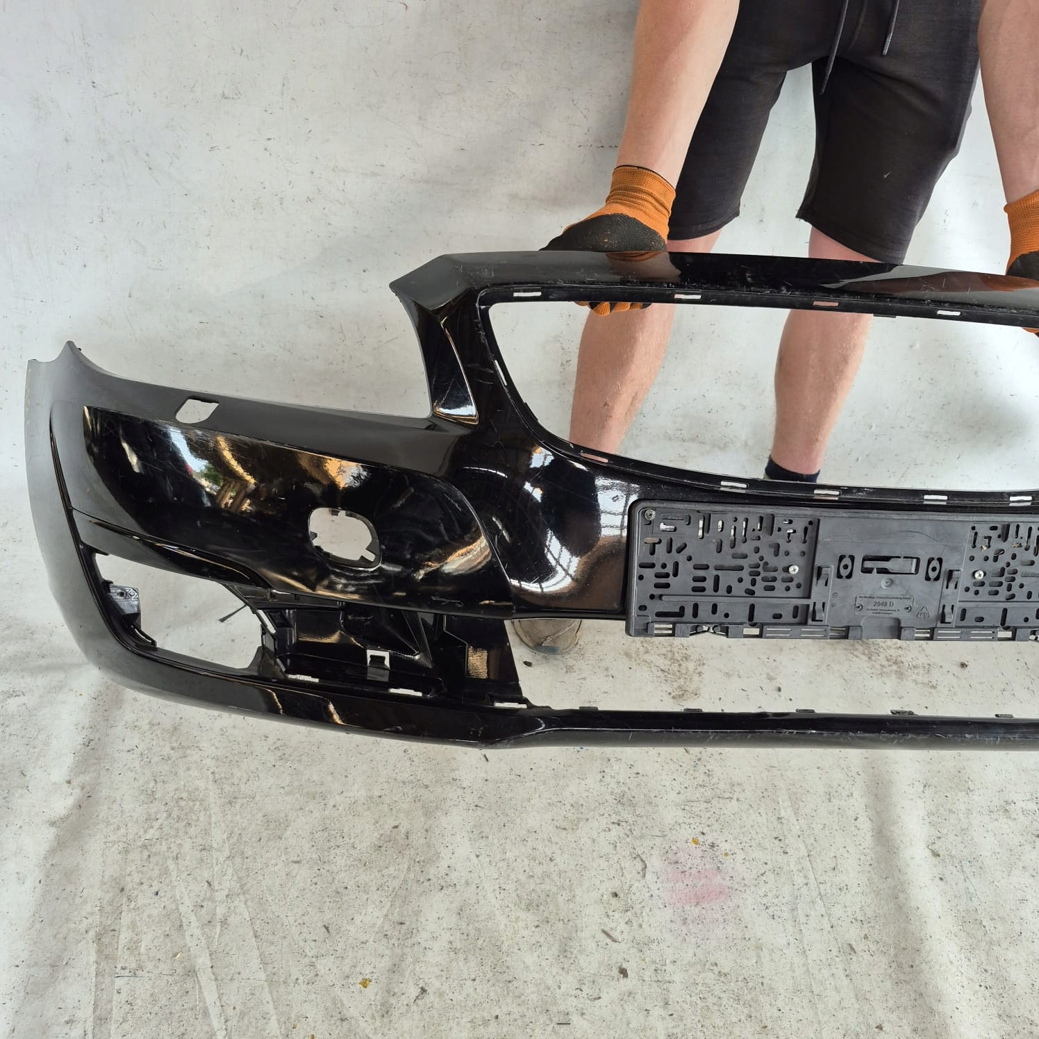 VOLVO V70 S80 II LIFT 13- bumper front front SPR