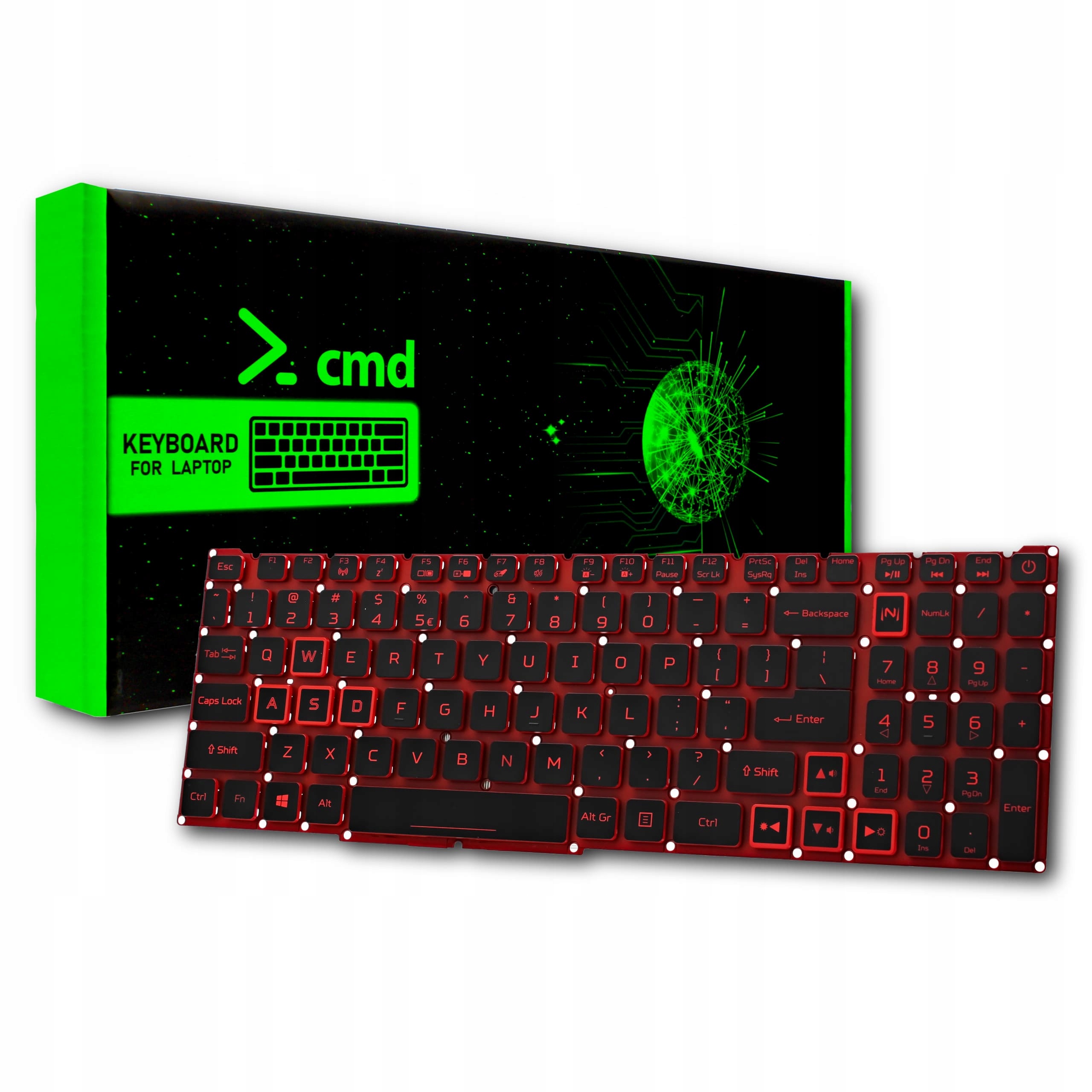 Klawiatura Cmd do Acer Nitro 5 N18C3/N18C4/N20C1/N20C2 / LED V1 w ...