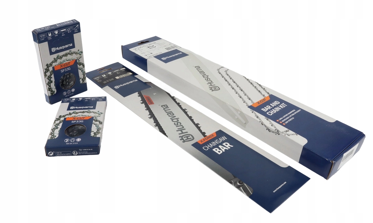 Vodiaca lišta a 2 reťaze Husqvarna SP33G 15" 38 cm .325" 1,3 mm 64 článkov