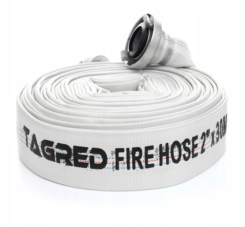 Hadice 2 palce 30 m Lehká vzduchotěsná z Pu Pvc pro vodu septiku rychlospojky