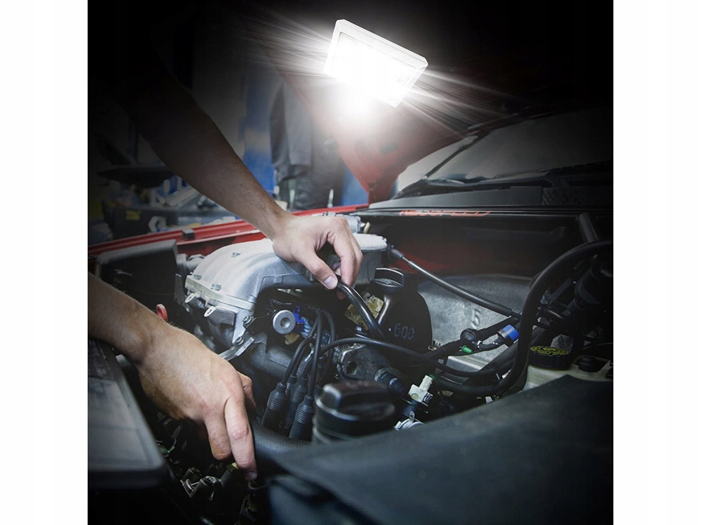 LAMPKA LED COB BEZPRZEWODOWA Z WŁĄCZNIKIEM MAGNES Rodzaj gwintu zintegrowane źródło LED