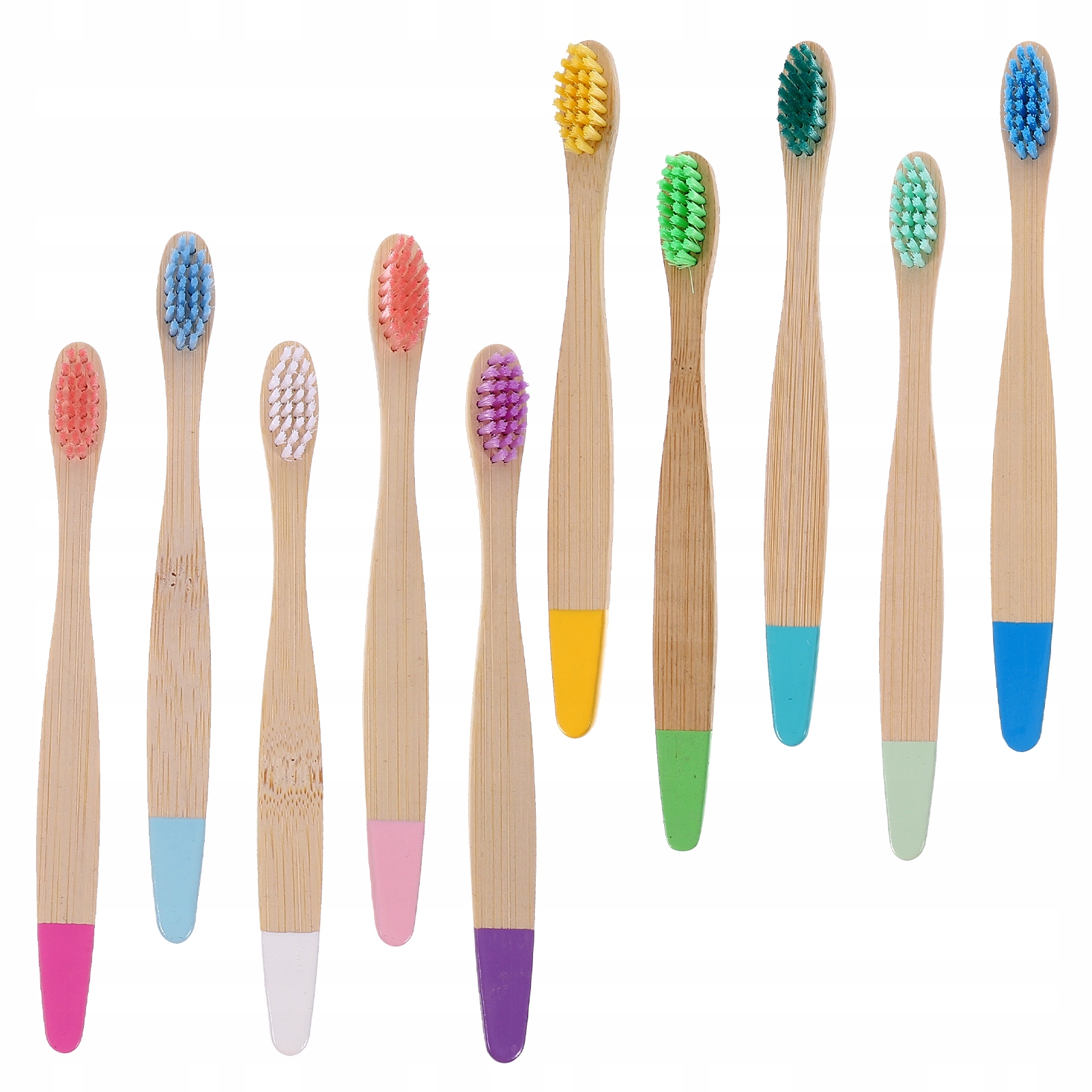 10 Miękkie Szczoteczki Ębów Dzieci Z