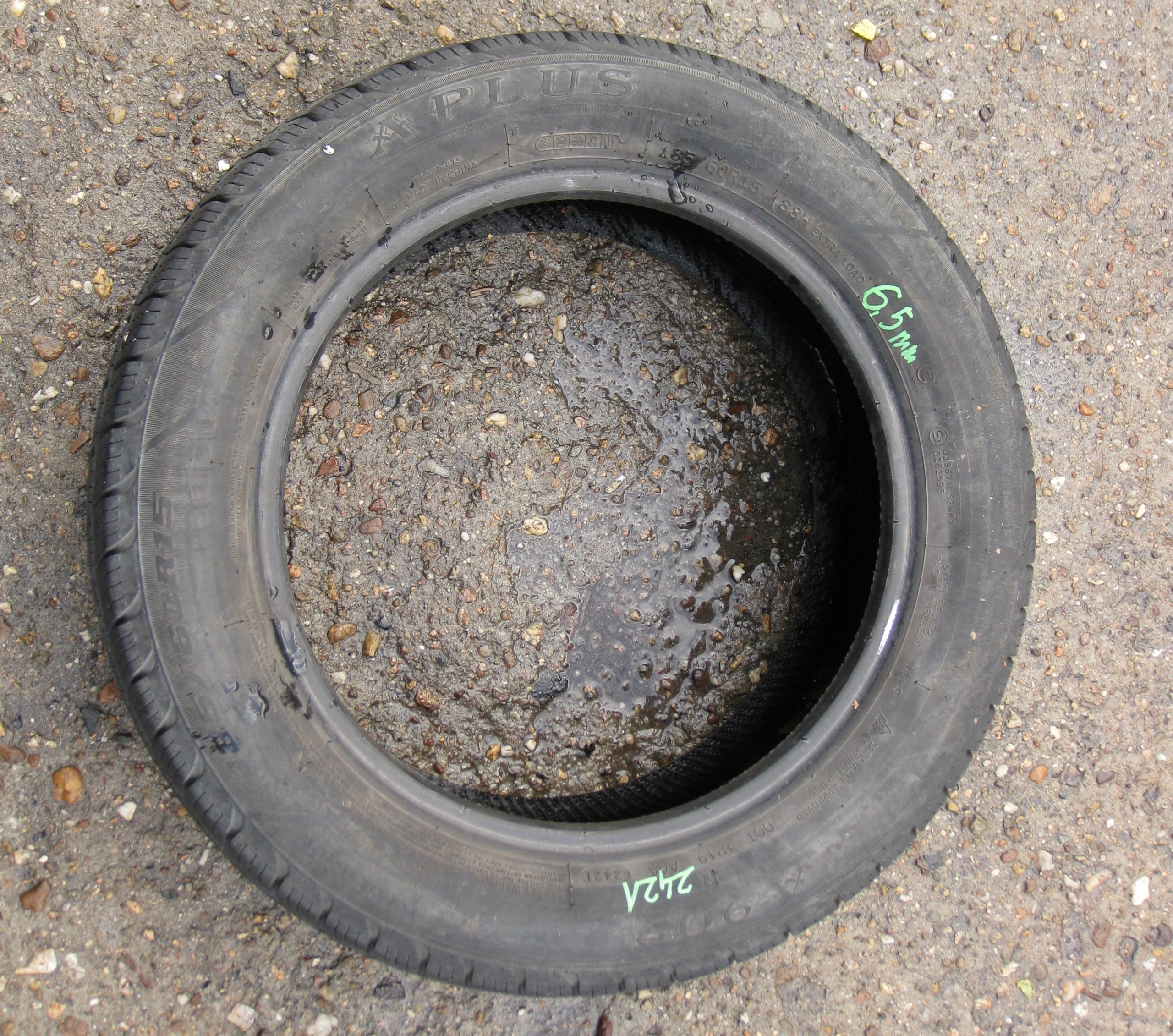 gomma WIELOSEZON APLUS 187/60R15 6,5 MM 21R