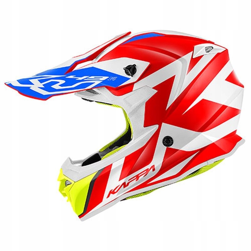 Kappa Kask KV49 Evo Great Cross Farba Červená/biela Veľ. XL/61 (homologka)