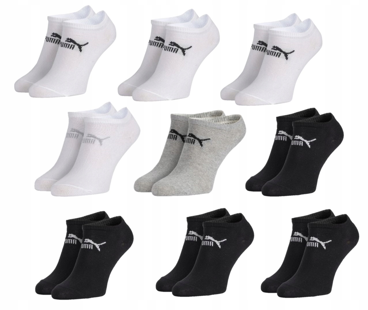 

Skarpety stopki Puma 9 par r. 43/46 mix