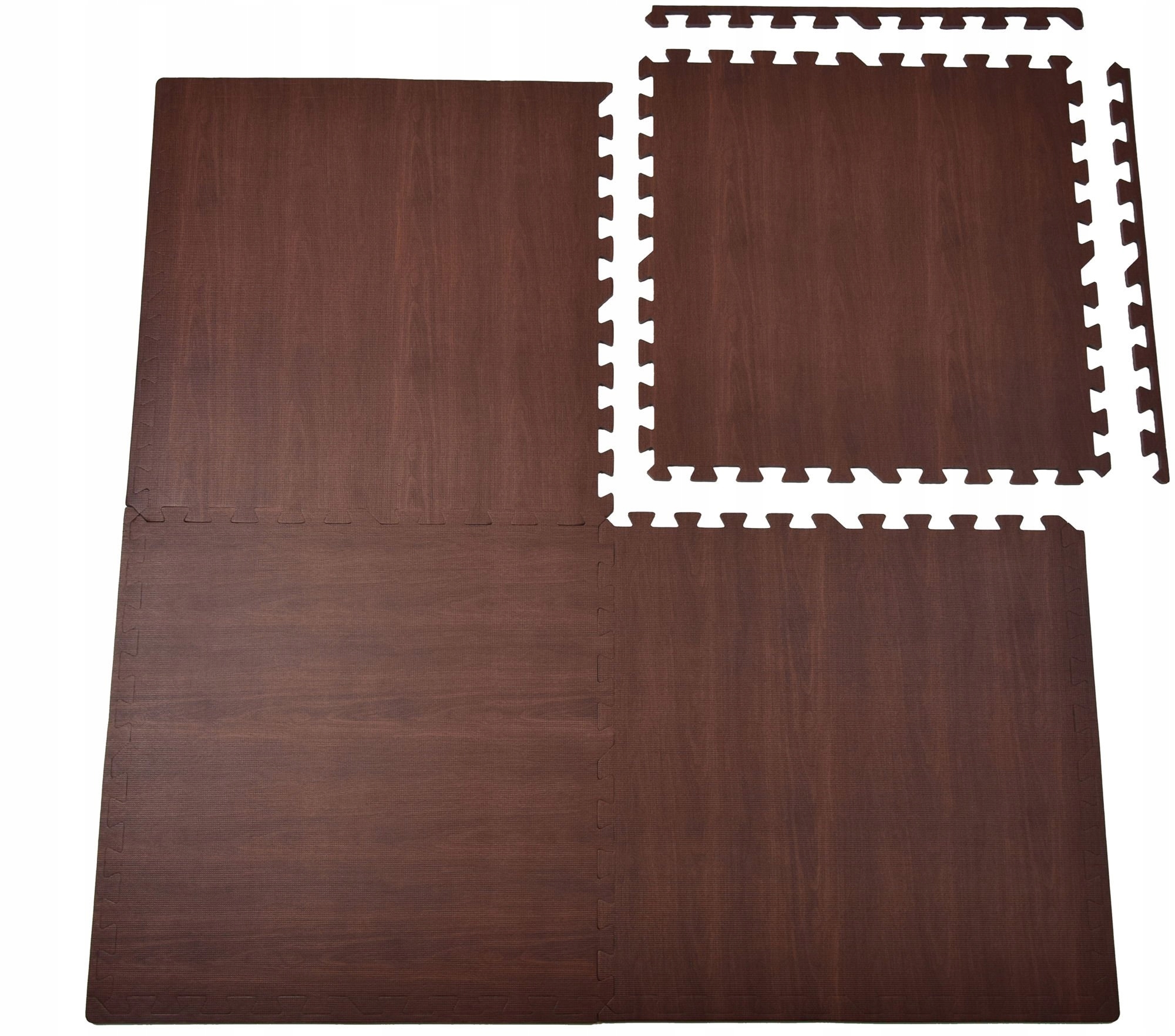 MATA PUZZLE PIANKA POD BASEN PODŁOGA GRUBA 12 EL PANELE CIEMNY 240x180 CM Liczba elementów 12