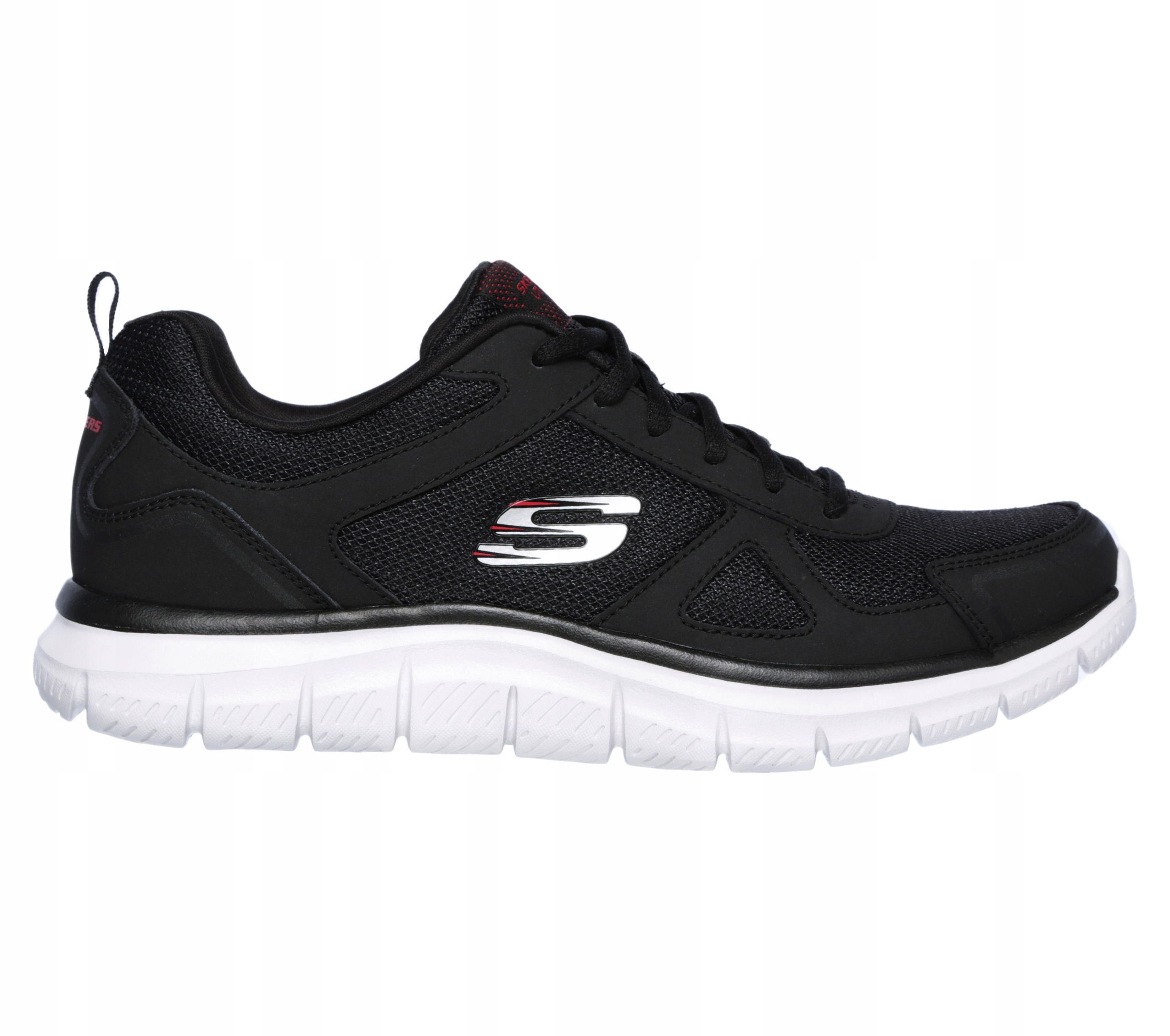 

Buty męskie Skechers Track 52631-BKRD