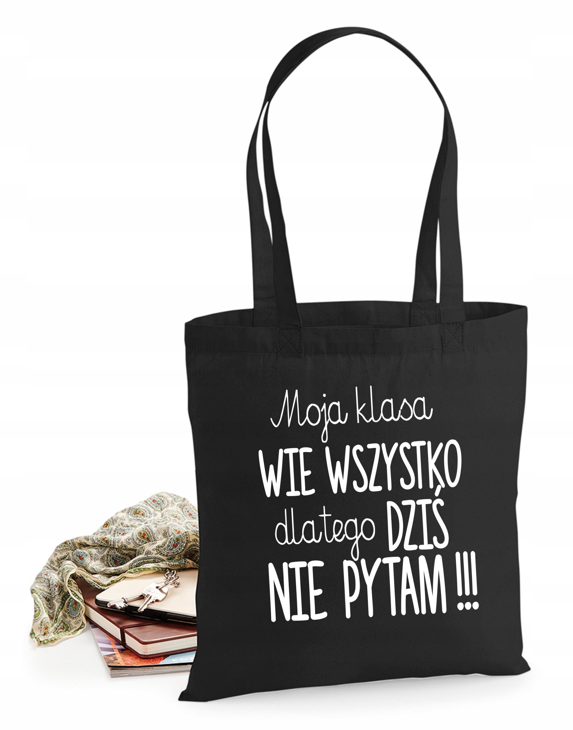 

Torba Prezent na Dzień Nauczyciela Black NA07