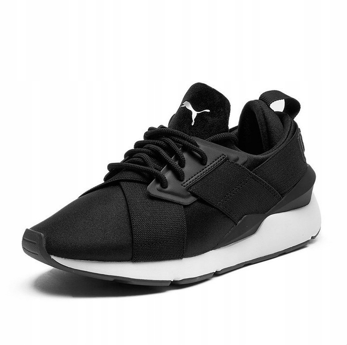 Puma dámské nízké černé sportovní boty Muse Satin ll Wn's 368427 02 37