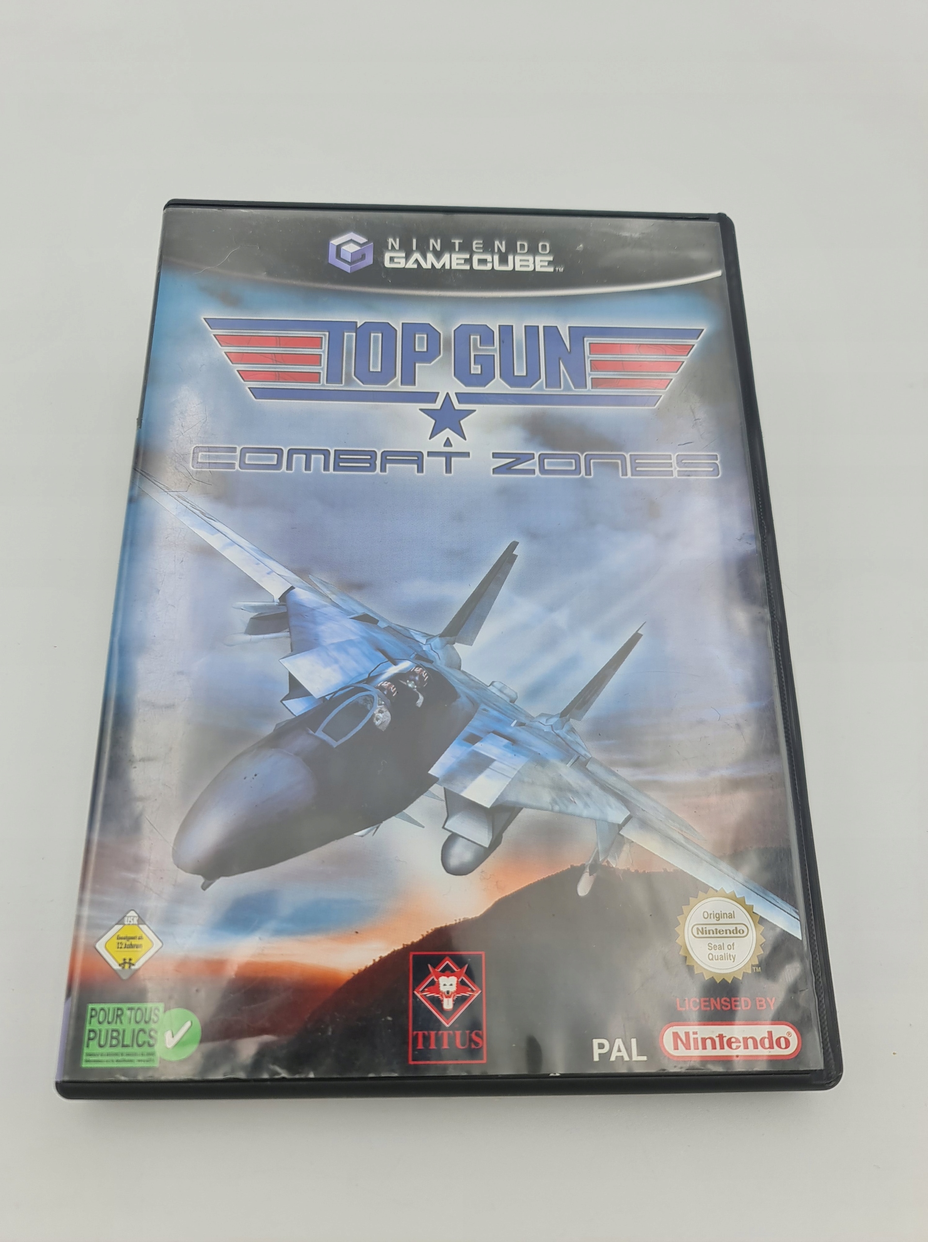 NINTENDO GAMECUBE TOP GUN COMBAT ZONES Tematyka gry akcji