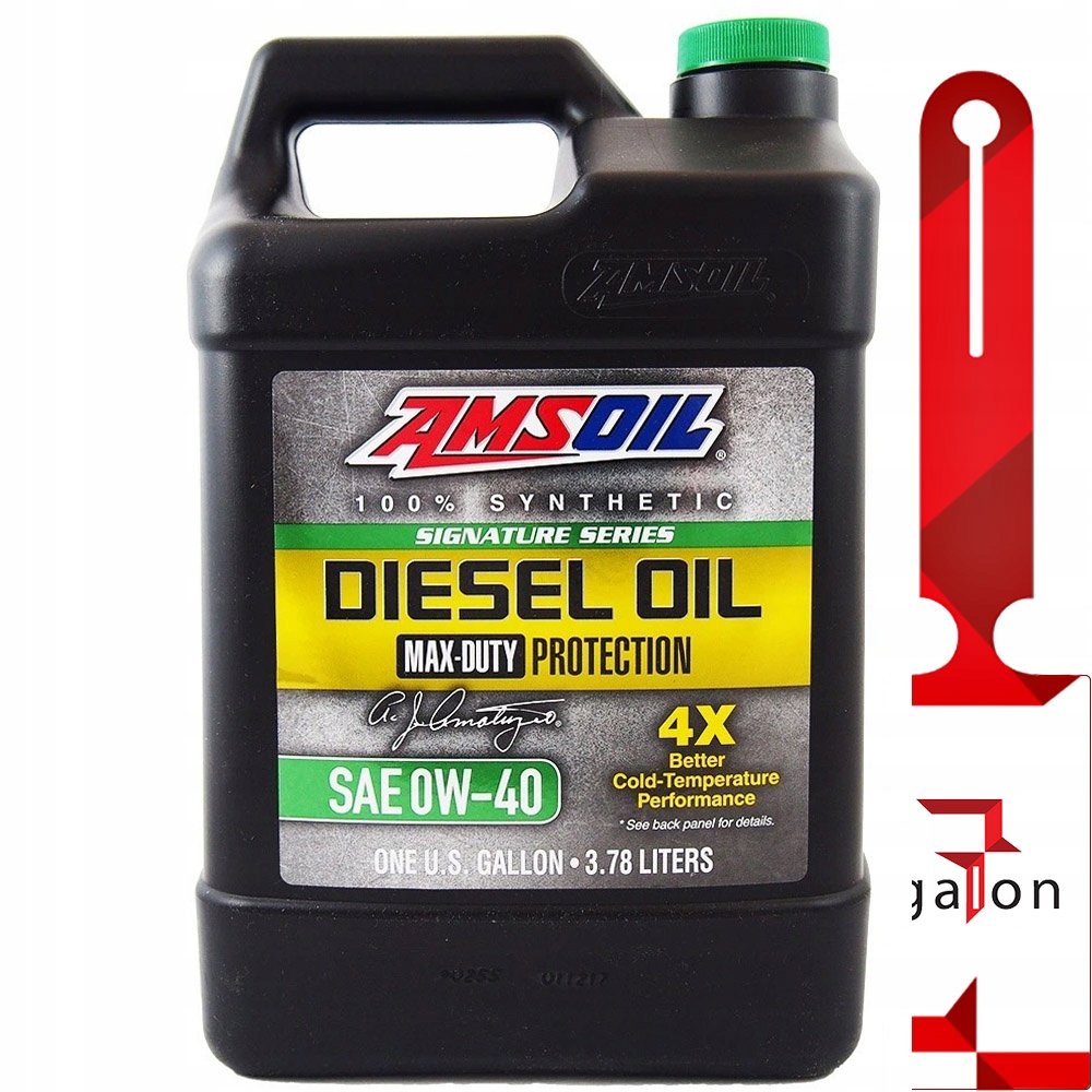 

Amsoil Signature Series Max-duty 0W40 3,78L DZF1G