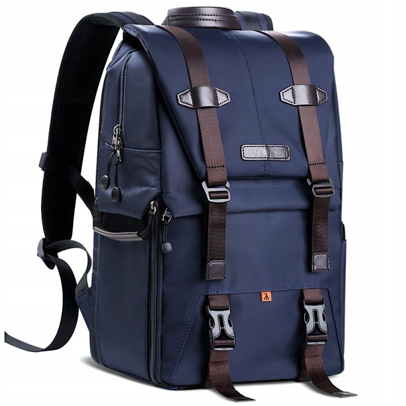 Plecak fotograficzny K&f Concept Classic na aparat i laptop 15,6″ granatowy
