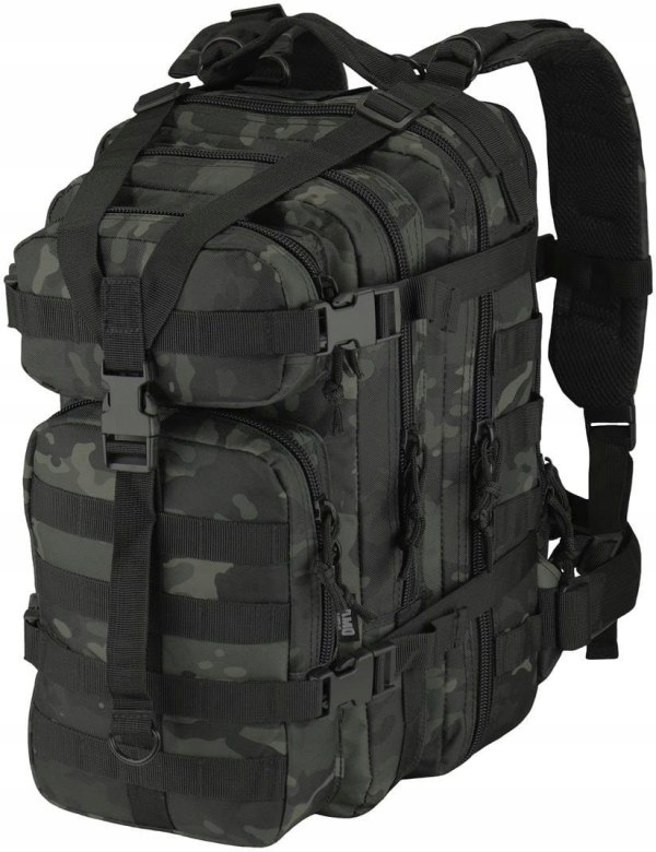 Camo Batoh Assault 25L Multicam Black
