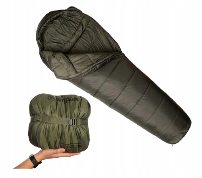 Snugpak Śpiwór Sleeper Extreme Base od -7 do -12°C Na Duże Mrozy Olive